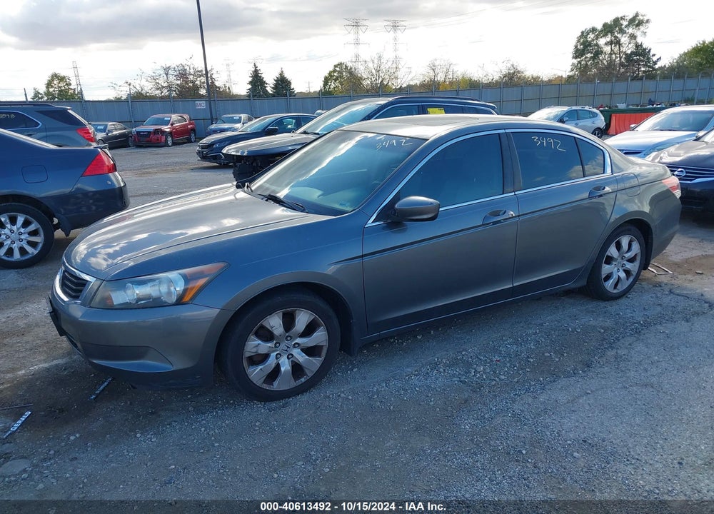2009 HONDA ACCORD 2.4 EX-L VIN: 1HGCP268X9A121385