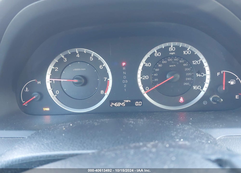 2009 HONDA ACCORD 2.4 EX-L VIN: 1HGCP268X9A121385