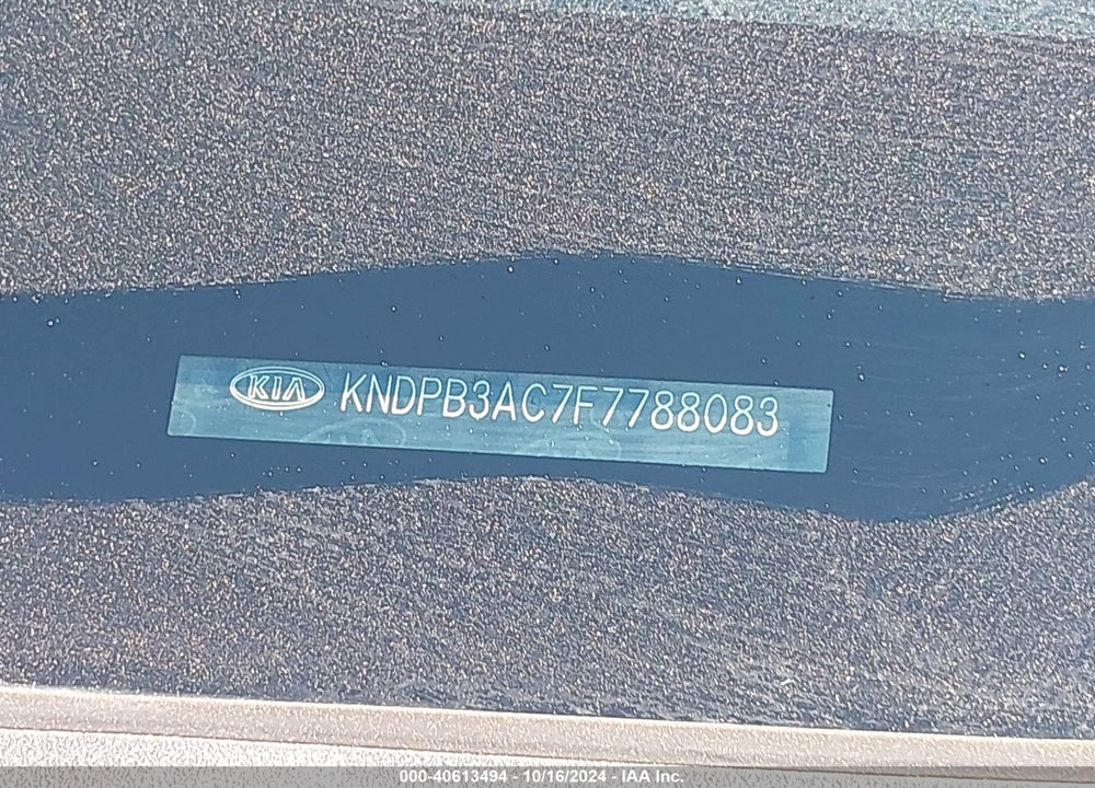 2015 KIA SPORTAGE LX VIN: KNDPB3AC7F7788083