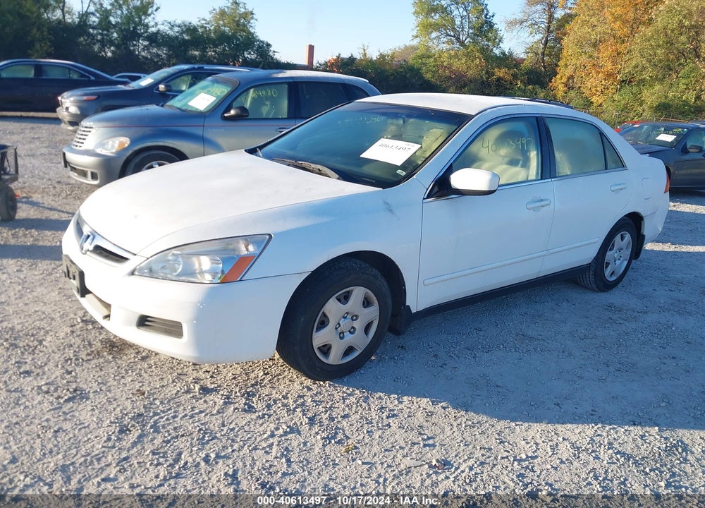 2007 HONDA ACCORD 2.4 LX VIN: 3HGCM56467G708219