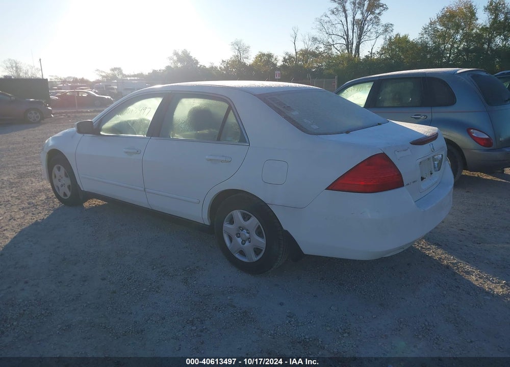 2007 HONDA ACCORD 2.4 LX VIN: 3HGCM56467G708219