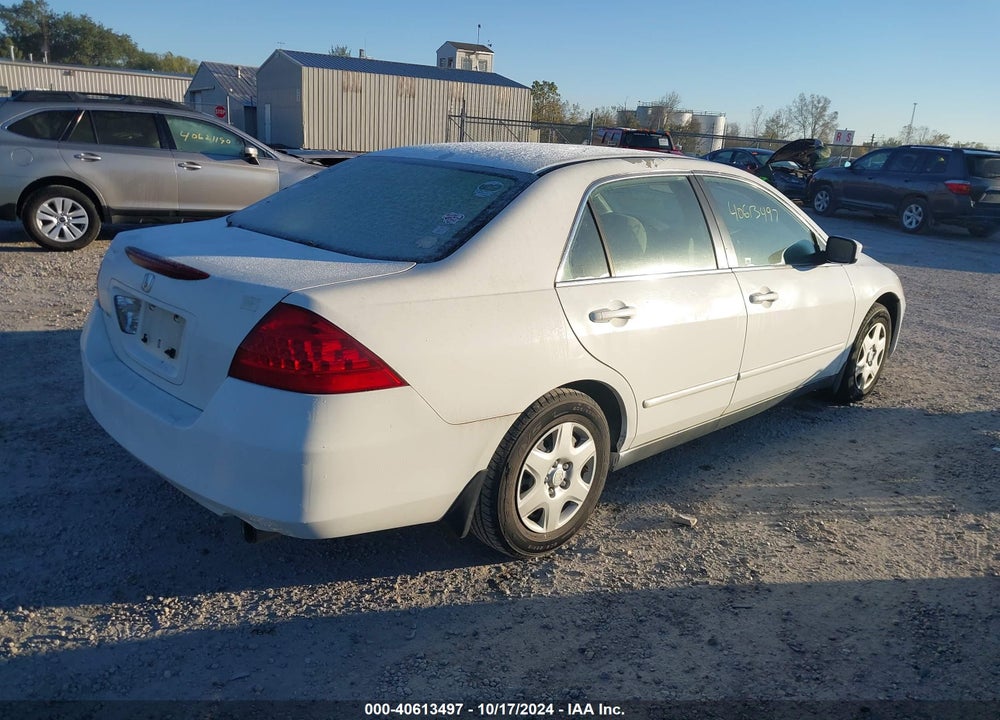 2007 HONDA ACCORD 2.4 LX VIN: 3HGCM56467G708219