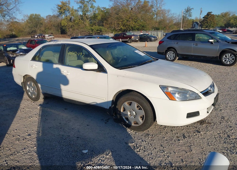 2007 HONDA ACCORD 2.4 LX VIN: 3HGCM56467G708219