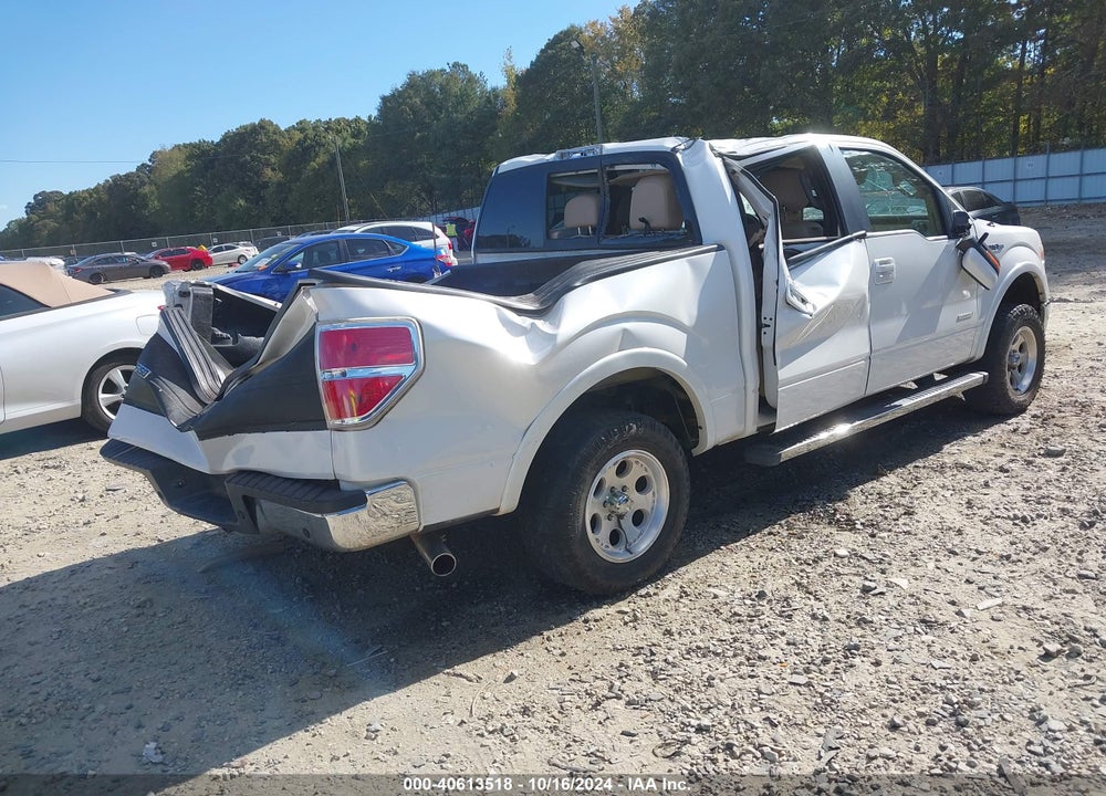 2012 FORD F-150 LARIAT VIN: 1FTFW1CT0CFC68570