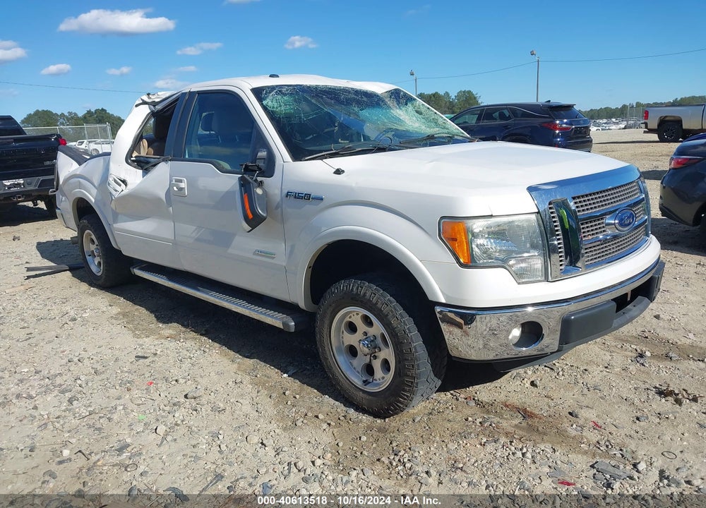 2012 FORD F-150 LARIAT VIN: 1FTFW1CT0CFC68570
