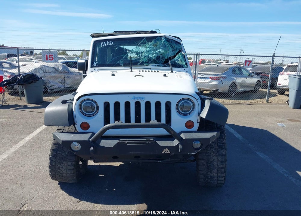 2012 JEEP WRANGLER SPORT VIN: 1C4AJWAG5CL212041