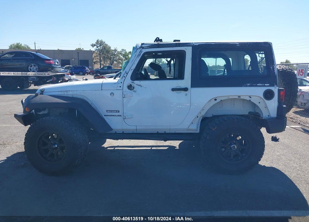 2012 JEEP WRANGLER SPORT VIN: 1C4AJWAG5CL212041