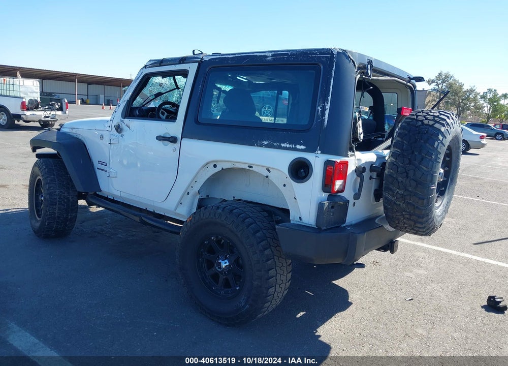 2012 JEEP WRANGLER SPORT VIN: 1C4AJWAG5CL212041