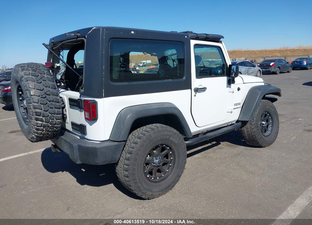 2012 JEEP WRANGLER SPORT VIN: 1C4AJWAG5CL212041