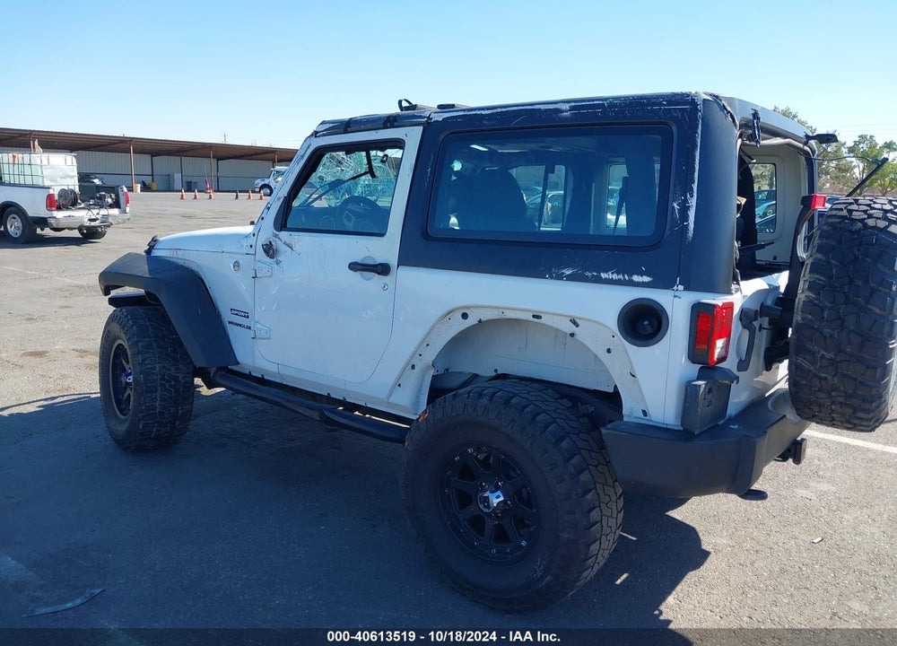 2012 JEEP WRANGLER SPORT VIN: 1C4AJWAG5CL212041