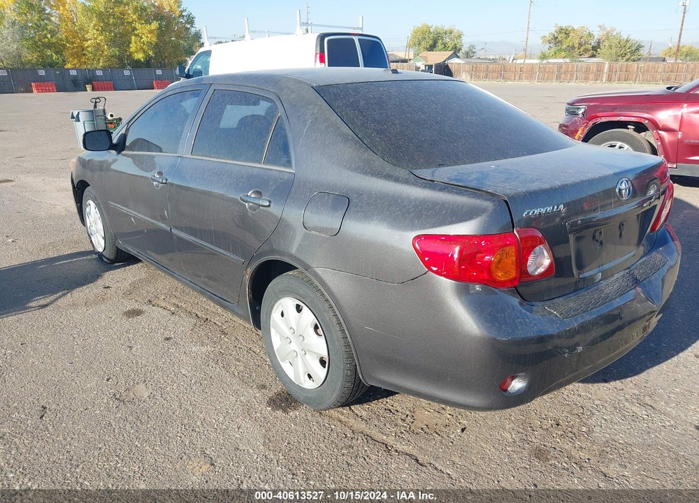 2009 TOYOTA COROLLA LE VIN: JTDBL40E39J039031