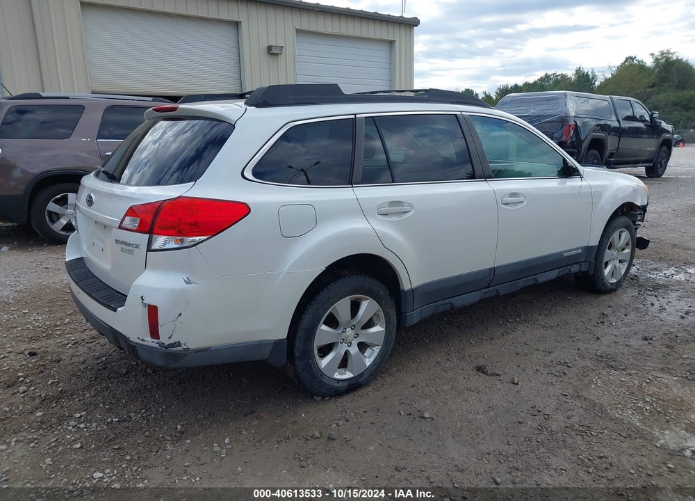 2010 SUBARU OUTBACK 2.5I PREMIUM VIN: 4S4BRBCCXA3366091