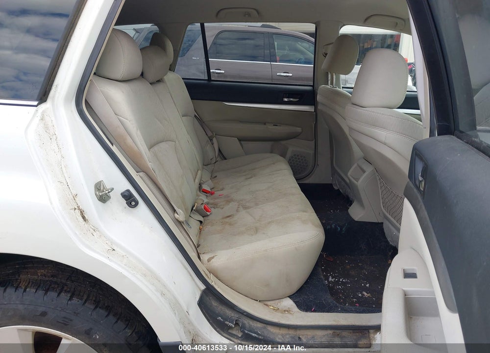 2010 SUBARU OUTBACK 2.5I PREMIUM VIN: 4S4BRBCCXA3366091