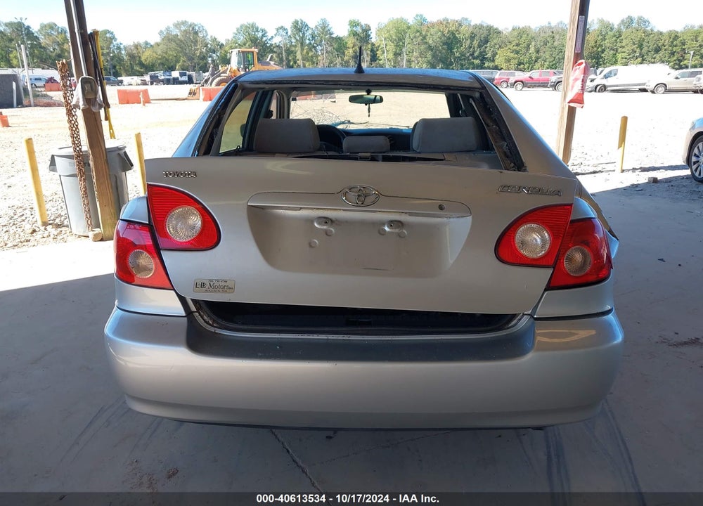 2006 TOYOTA COROLLA LE VIN: JTDBR32E960059887