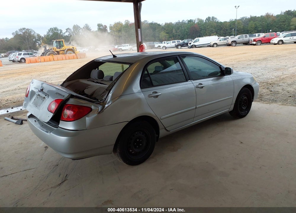 2006 TOYOTA COROLLA LE VIN: JTDBR32E960059887