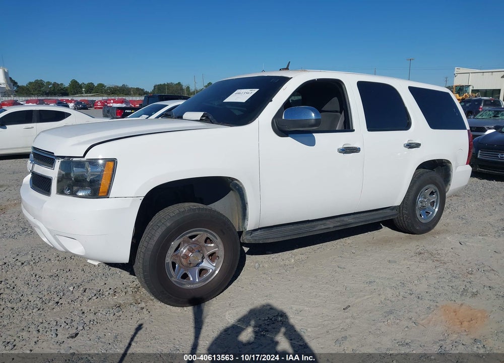 2007 CHEVROLET TAHOE POLICE VIN: 1GNEC03047R386184