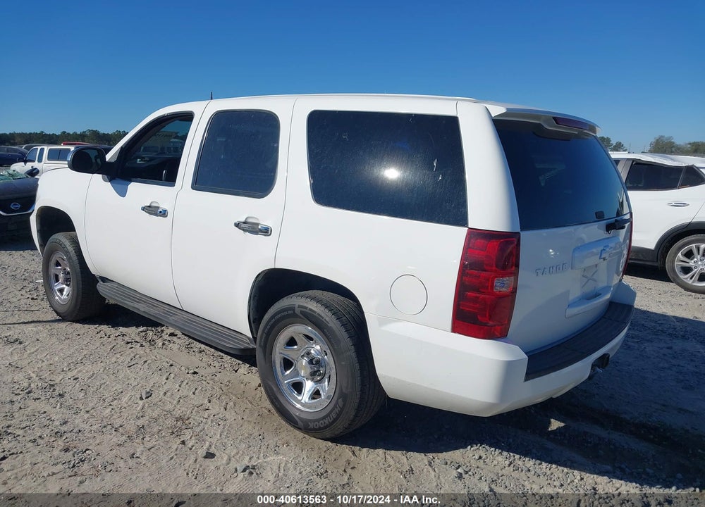 2007 CHEVROLET TAHOE POLICE VIN: 1GNEC03047R386184