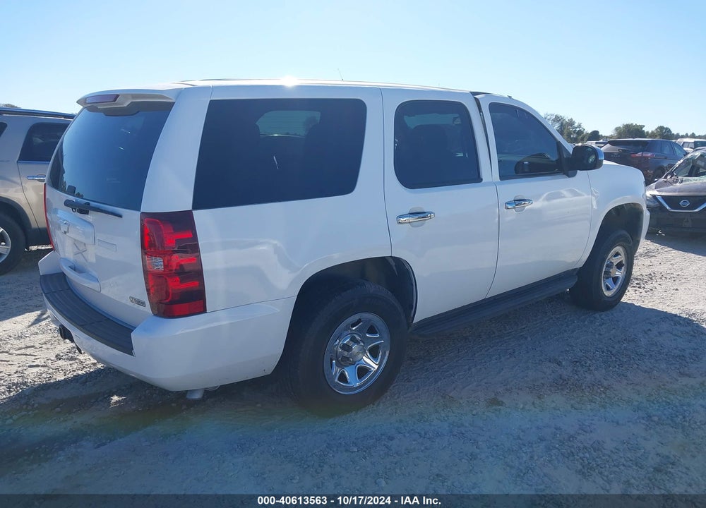 2007 CHEVROLET TAHOE POLICE VIN: 1GNEC03047R386184