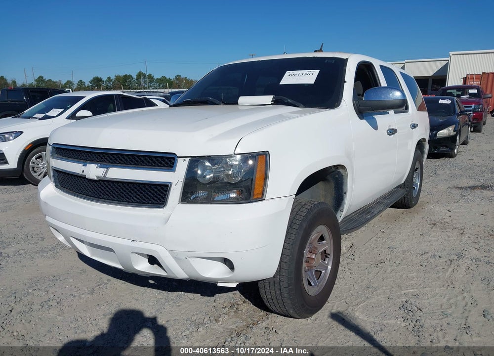 2007 CHEVROLET TAHOE POLICE VIN: 1GNEC03047R386184