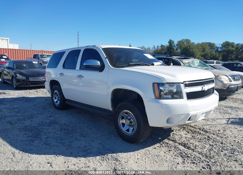 2007 CHEVROLET TAHOE POLICE VIN: 1GNEC03047R386184