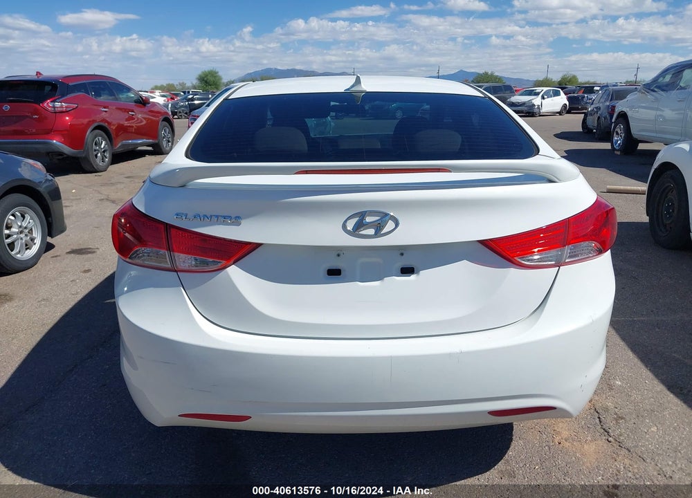 2013 HYUNDAI ELANTRA GLS VIN: 5NPDH4AE3DH363137