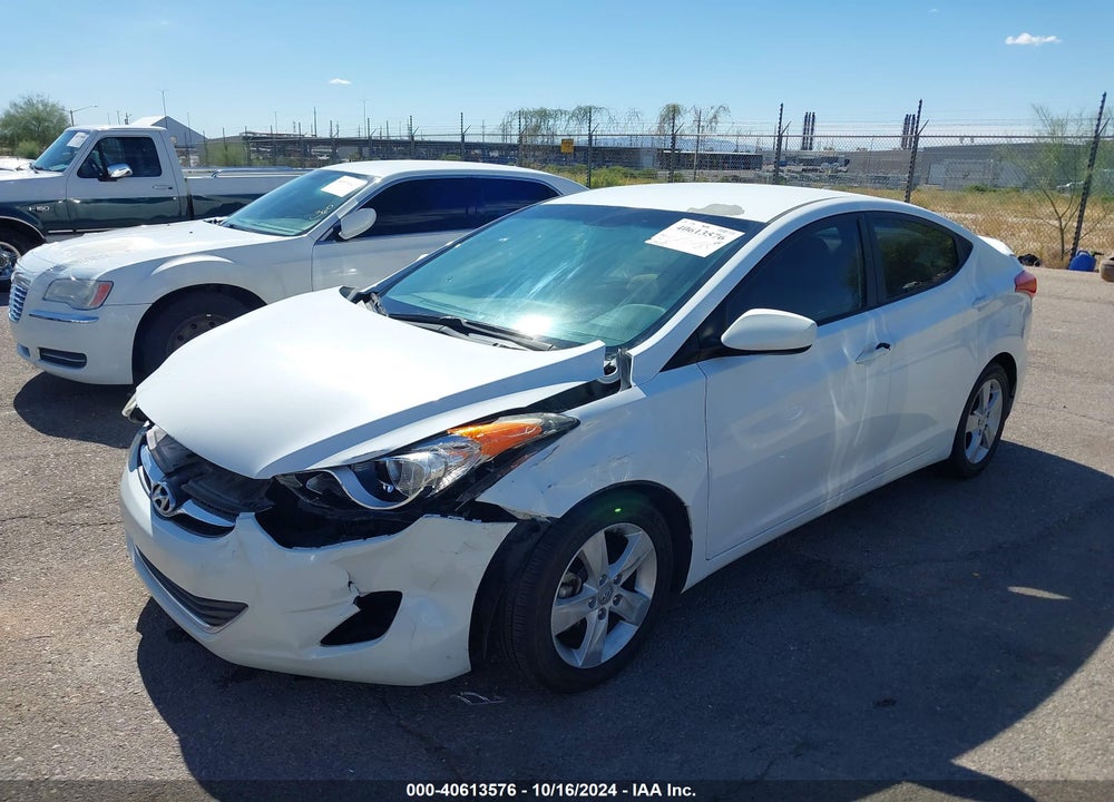 2013 HYUNDAI ELANTRA GLS VIN: 5NPDH4AE3DH363137