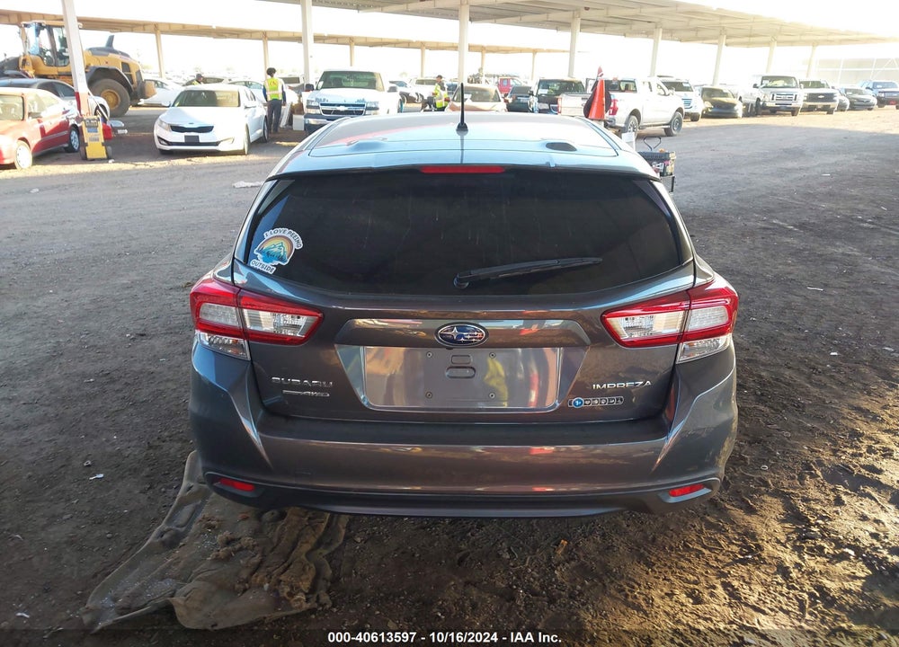 2019 SUBARU IMPREZA 2.0I VIN: 4S3GTAA60K3725565