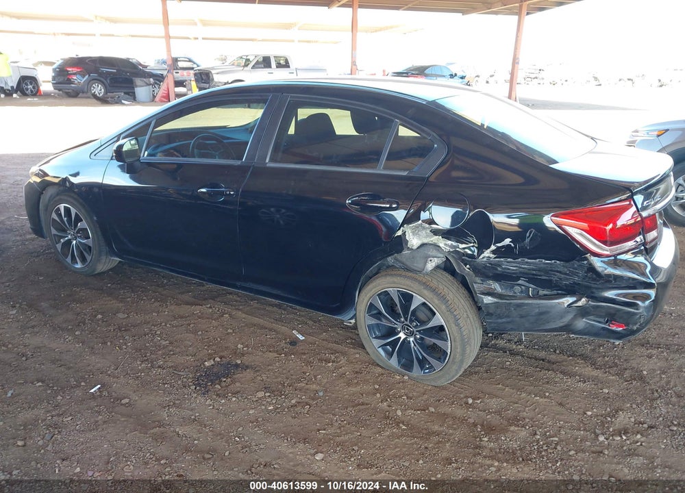 2015 HONDA CIVIC SE VIN: 19XFB2F70FE210327