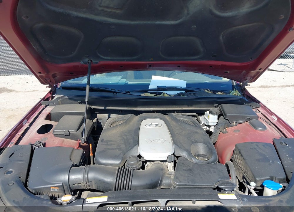 2010 HYUNDAI GENESIS 4.6 VIN: KMHGC4DFXAU072289