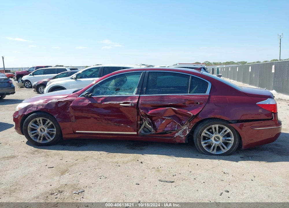 2010 HYUNDAI GENESIS 4.6 VIN: KMHGC4DFXAU072289