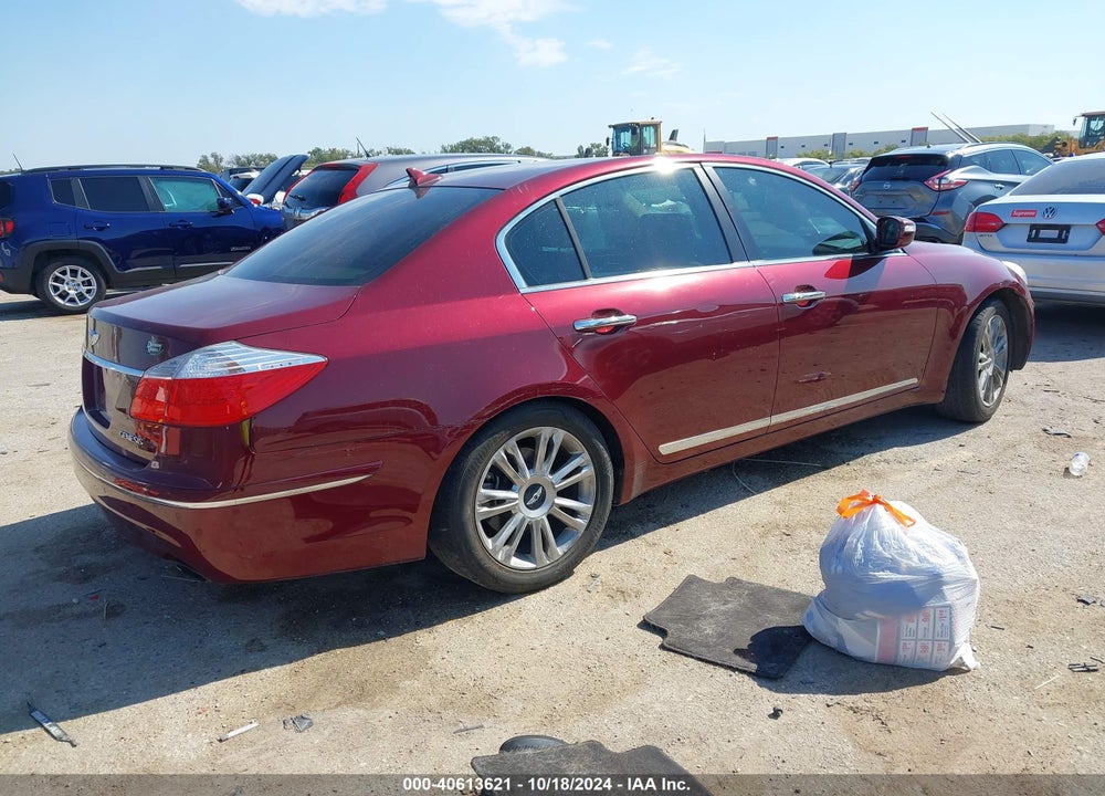 2010 HYUNDAI GENESIS 4.6 VIN: KMHGC4DFXAU072289
