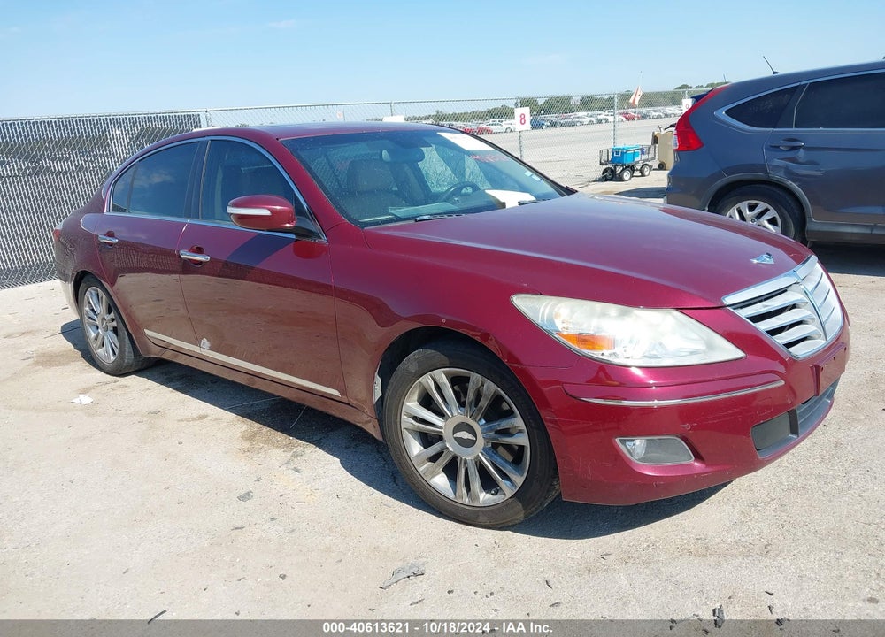 2010 HYUNDAI GENESIS 4.6 VIN: KMHGC4DFXAU072289