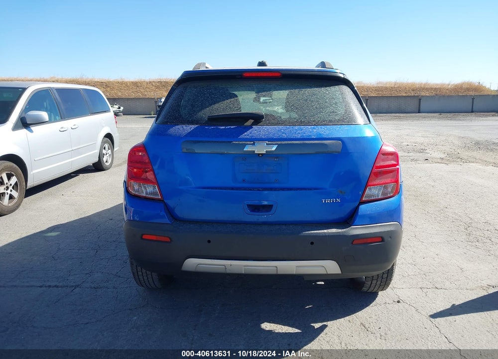 2015 CHEVROLET TRAX LT VIN: KL7CJRSB0FB196903