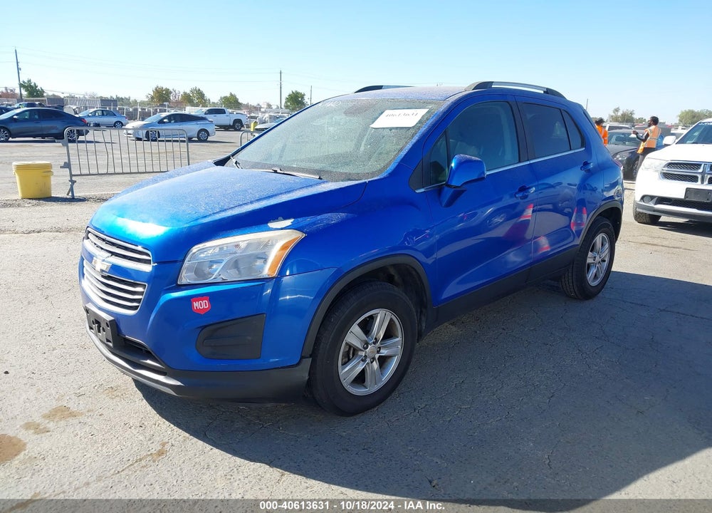 2015 CHEVROLET TRAX LT VIN: KL7CJRSB0FB196903
