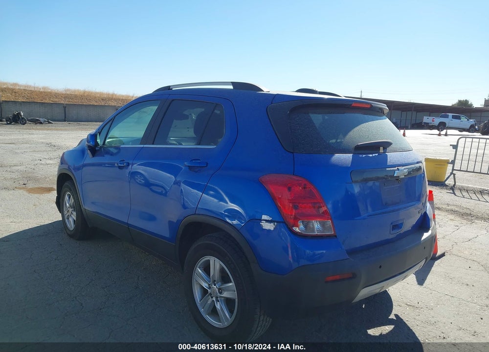 2015 CHEVROLET TRAX LT VIN: KL7CJRSB0FB196903