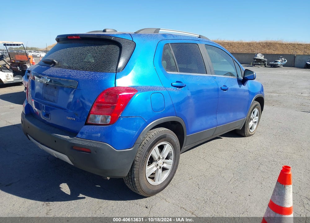 2015 CHEVROLET TRAX LT VIN: KL7CJRSB0FB196903