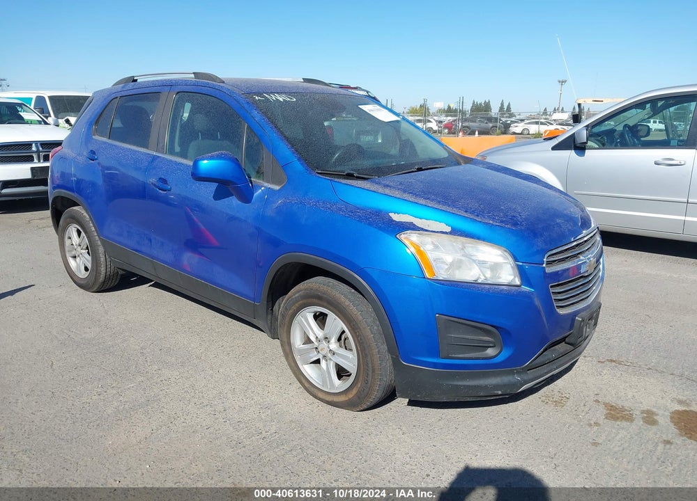 2015 CHEVROLET TRAX LT VIN: KL7CJRSB0FB196903