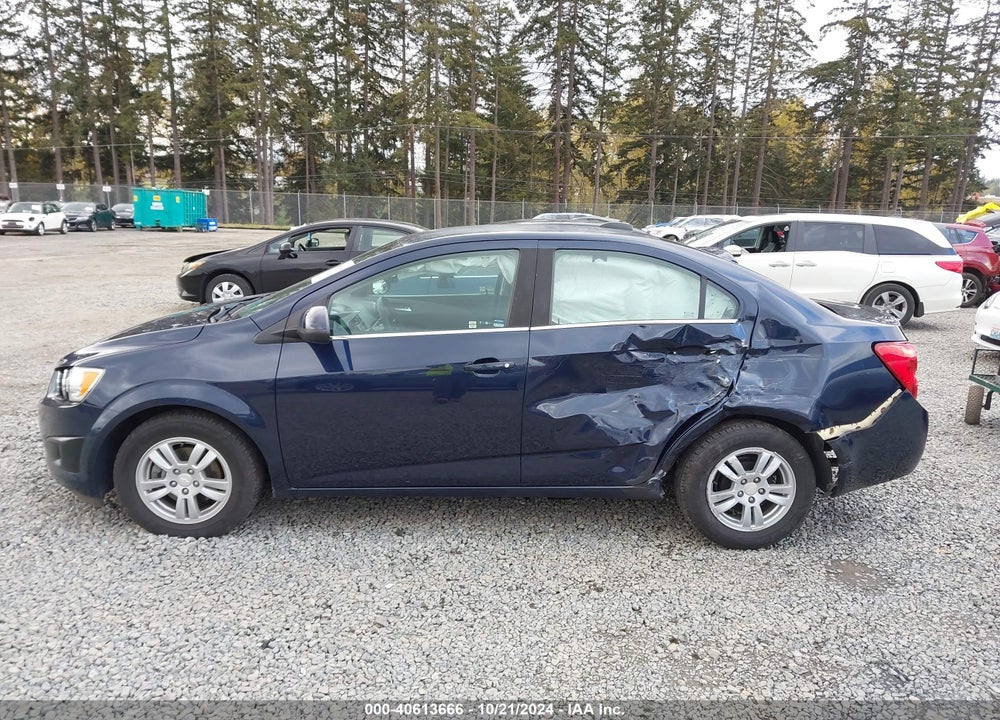 2016 CHEVROLET SONIC LT AUTO VIN: 1G1JC5SG4G4160722