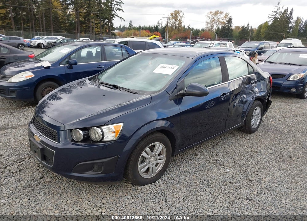 2016 CHEVROLET SONIC LT AUTO VIN: 1G1JC5SG4G4160722