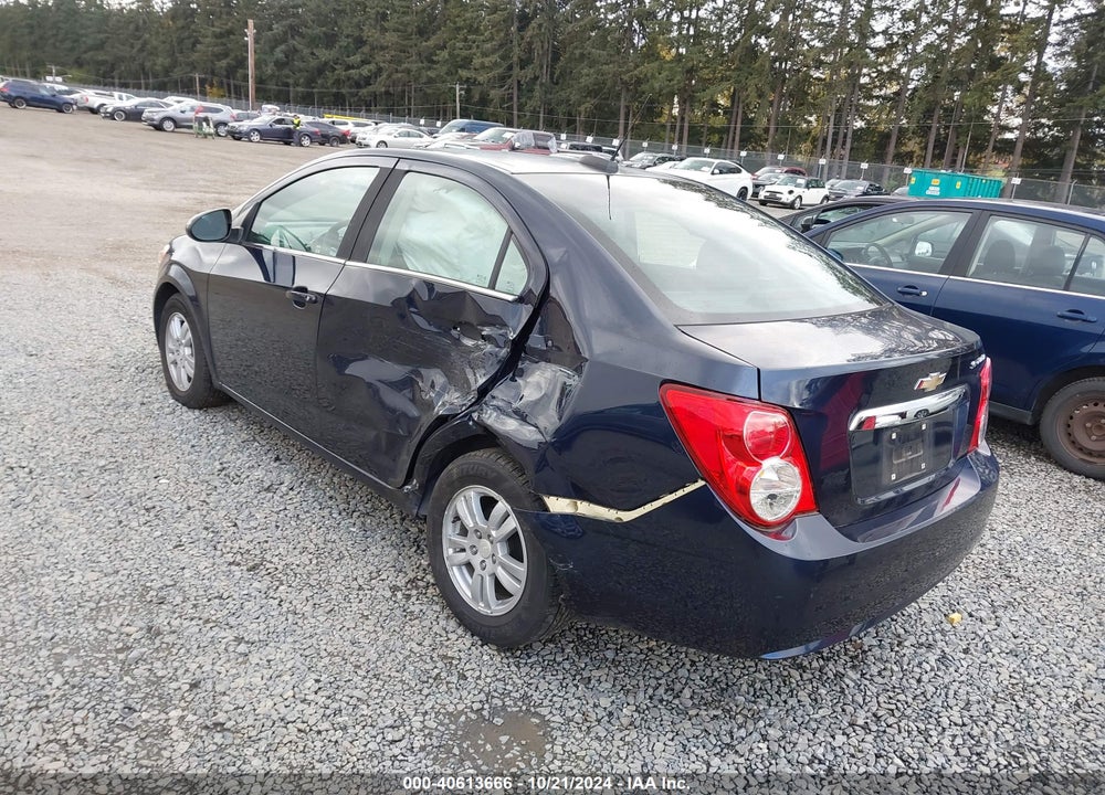 2016 CHEVROLET SONIC LT AUTO VIN: 1G1JC5SG4G4160722