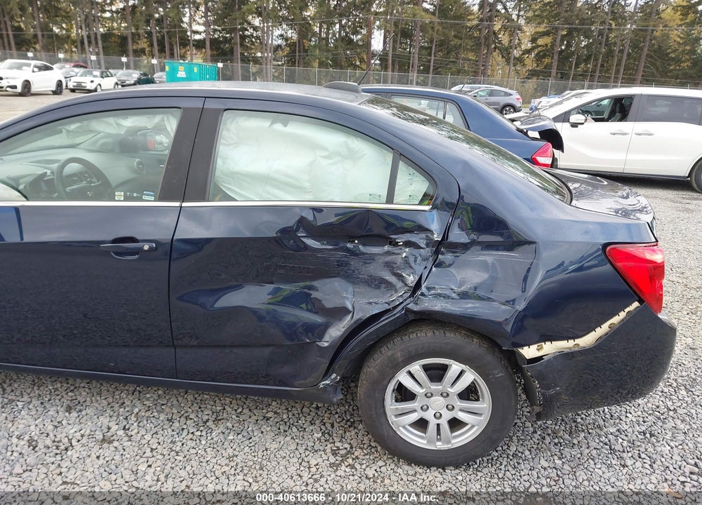 2016 CHEVROLET SONIC LT AUTO VIN: 1G1JC5SG4G4160722
