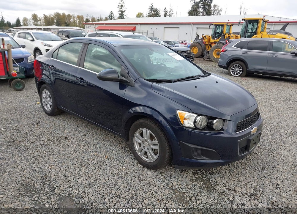 2016 CHEVROLET SONIC LT AUTO VIN: 1G1JC5SG4G4160722