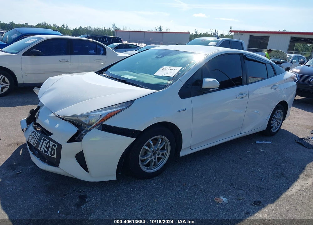 2017 TOYOTA PRIUS TWO VIN: JTDKBRFU6H3036352