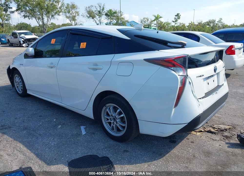 2017 TOYOTA PRIUS TWO VIN: JTDKBRFU6H3036352