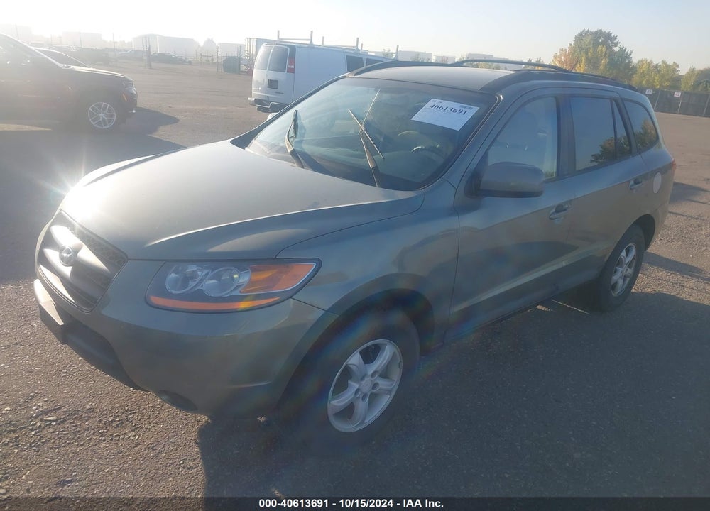 2008 HYUNDAI SANTA FE GLS VIN: 5NMSG73D28H191511