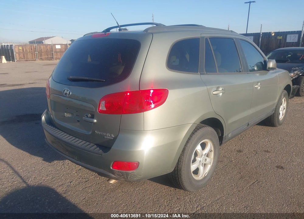 2008 HYUNDAI SANTA FE GLS VIN: 5NMSG73D28H191511
