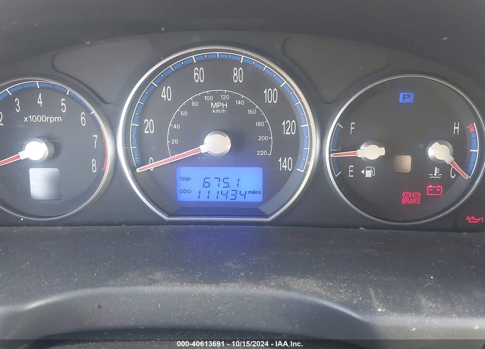 2008 HYUNDAI SANTA FE GLS VIN: 5NMSG73D28H191511