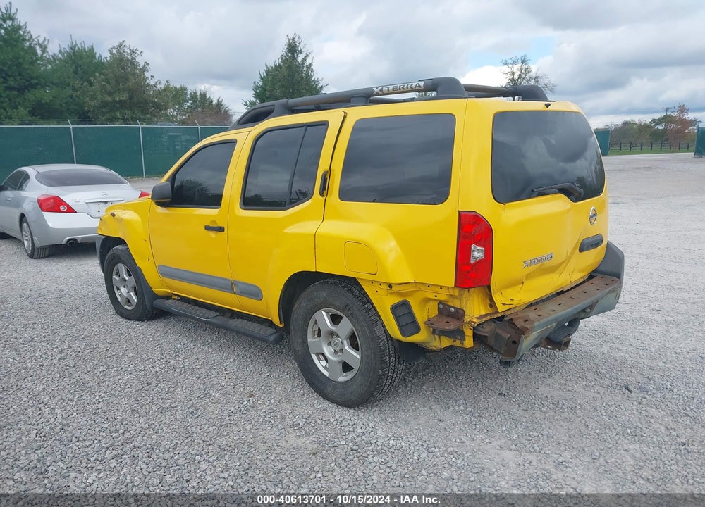 2008 NISSAN XTERRA S VIN: 5N1AN08WX8C511509