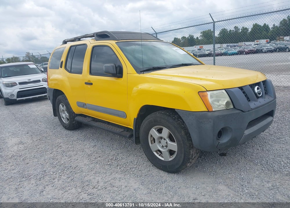 2008 NISSAN XTERRA S VIN: 5N1AN08WX8C511509