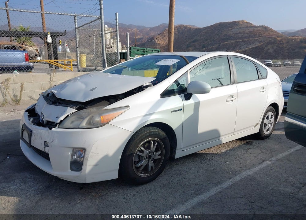 2010 TOYOTA PRIUS II VIN: JTDKN3DU1A0146546